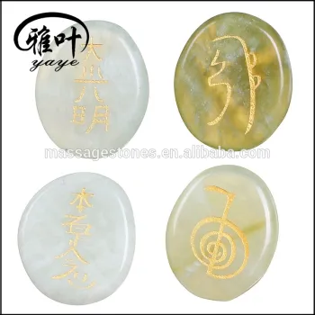 Natural Semi-precious Stones New Jade Stones for Chakra Healing