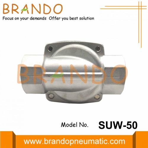 Elettrovalvole per solenoide in acciaio inossidabile da 2 &#39;&#39; SUW-50 2S500-50