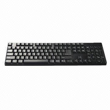 Keyboard with 10 Million Times, Key Stroke Lifespan, Made of ABS Recycle Material