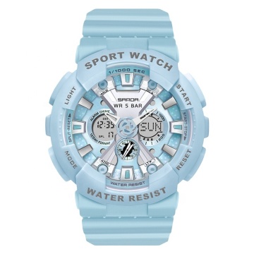 SANDA Women's Watch: A Stylish, Multi-Functional Digital Sport Timepiece with Luminous Display and Calendar