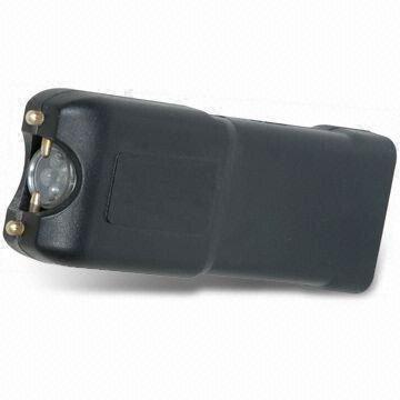 250 to 3000kV Recharge Stun Baton/Gun with High Power LED and Nylon Case