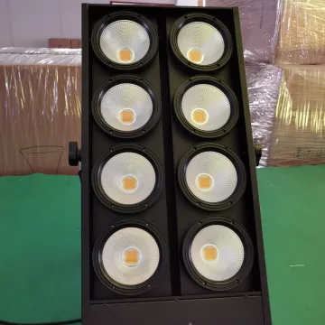 RiGeBa 800w COB 8 eyes audience light LED Blinder Light for stage
