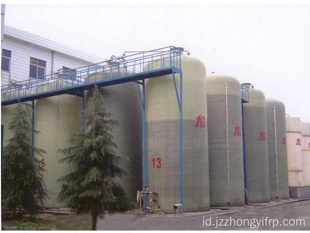 FRP GRP Vertical Vessel Dijual