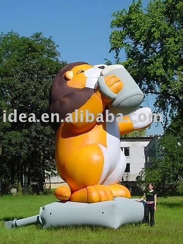 Inflatable Lion, Advertising Equipment