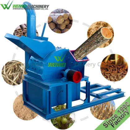 Chipper Wood Forestry Machinery: Harvester, Shredder for Branches, Leaves, and Palm Crusher