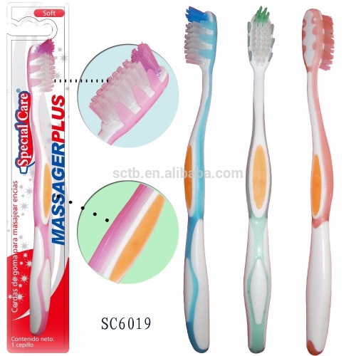 Cepillo de dientes plástico de venta directa de china para adultos