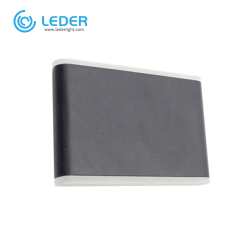 LEDER Waterproof Flat 6W Outdoor Wall Light