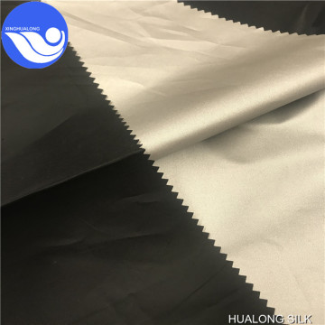 100% polyester taft zilver gecoat