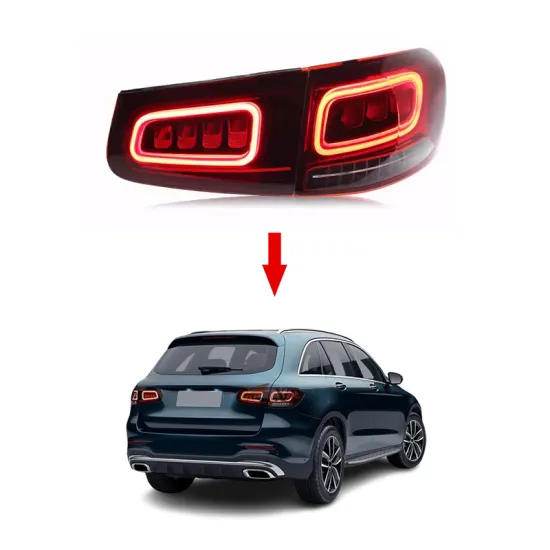 XT Upgrade LED Taillight for Mercedes-Benz GLC Class W253 GLC260 GLC300 2015-2020