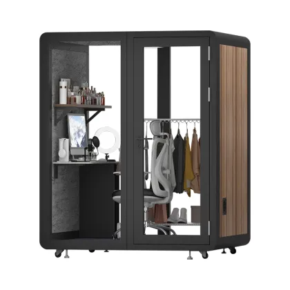 Office Silent Pod Soundproof Cabin Live Broadcast Cabin