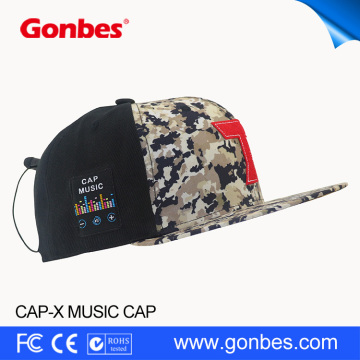 Electronic Gift Bluetooth Gadget Magnet Earphone Wireless Flat Brim Cap