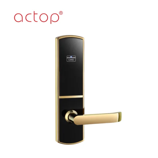 304 stainless steel high-security digital hotel door lock