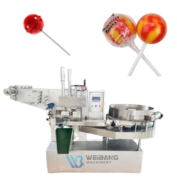 Hot Selling Fully Automatic Candy and Lollipop Wrapper Packaging Machine
