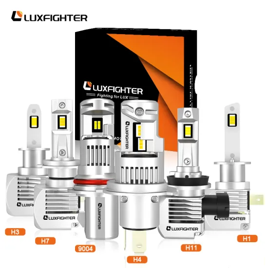 LUXFIGHTER Factory Wholesale 100W 8000LM 6000K Dual Direct LED Headlights for Car, Truck (Q16 H1 H3 H4 H7 H11)