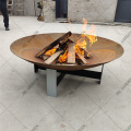 Antique Garden Corten Steel Fire Pit