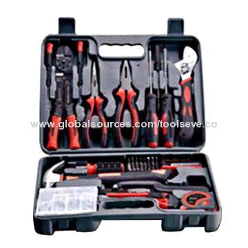 160-piece hand tools set in blow mold case