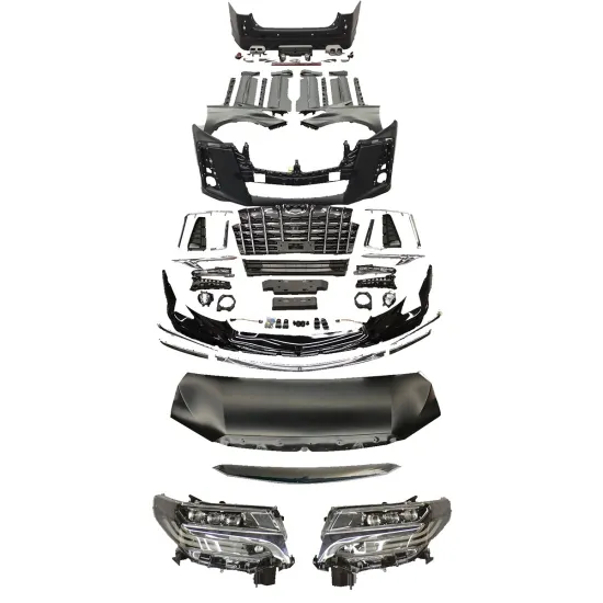 Car Body Kit Alphard 20 Series Parts for Toyota Alphard 2008-2014 Upgrade 2020 SC Modellista Look