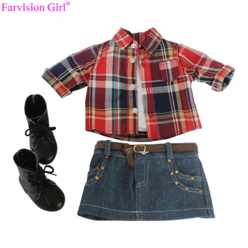 Beautiful doll clothes set 18 inch