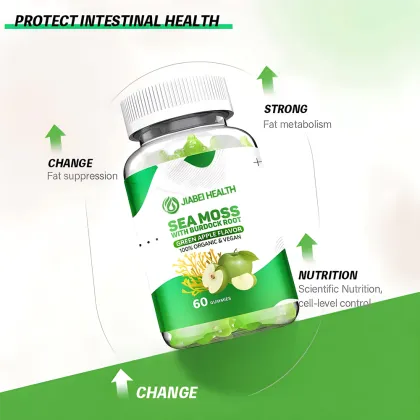 Organic Vegan Sea Moss & Burdock Gummies