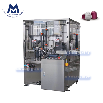 Automatic K-Cup Packing and Sealing Vacuum Nespresso Pod Filling Machine