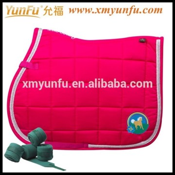 Saddle Cloth Accessories Polycotton English Saddle Pad