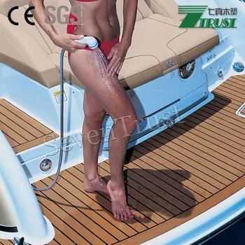 Boat deck flooring,synthetic teak,teak PVC deck flooring