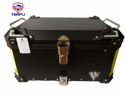 35L-45L Universal Aluminum Alloy Tail Box Trunk for Suzuki, Honda, and Kawasaki Motorcycles