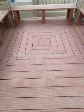 wood plastic composite landscape decking and wpc building project