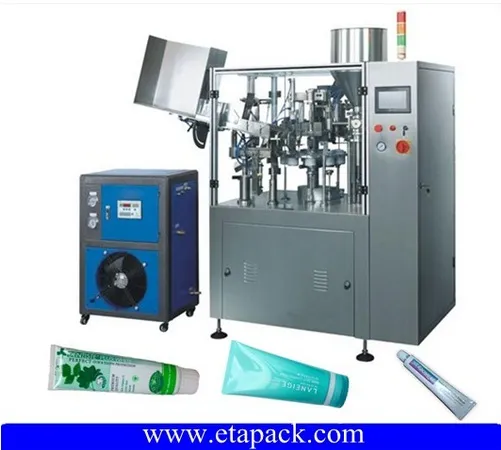 Automatic tube filling sealing machin