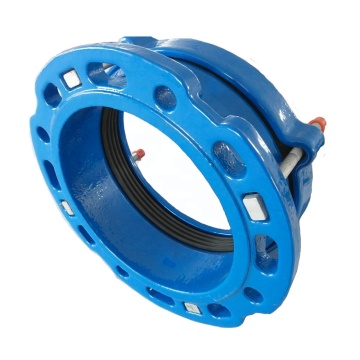 Ductile iron universal flange adaptor wide range