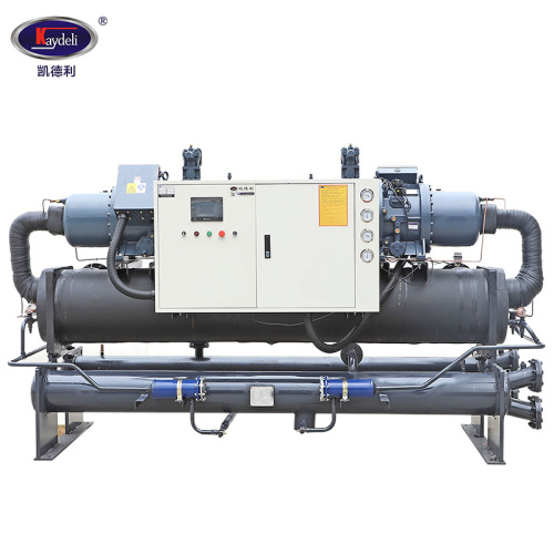 80HP water cooled twin screw chiller