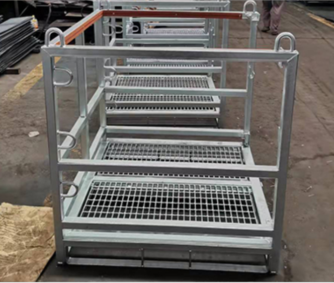 Customized Pulver Coating Stackable Gasflasche Rack