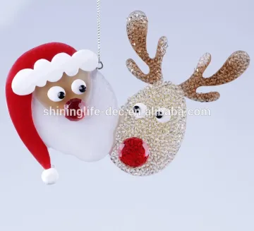 new style Santa and Deer Christmas decoration