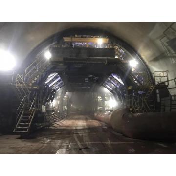 Costruzione del tunnel del carrello del rivestimento senza portale