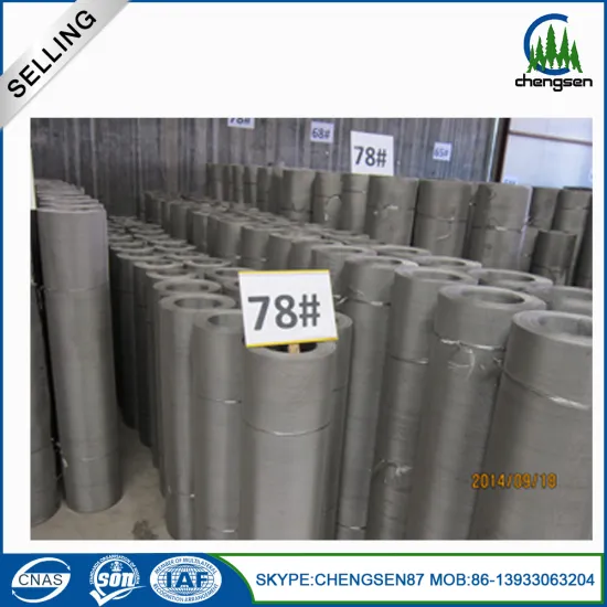 Wear Resisting Stainless Plain Wire Mesh