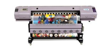 Automatic Feeding Pre-heater Solvent-based 4pass Eco Solvent Printer 16㎡/h 1000cc/color