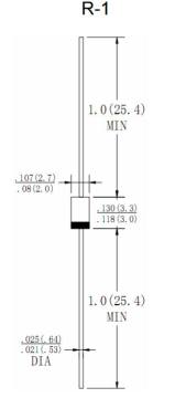 1.0A Silicon Rectifier 1A1-1A7