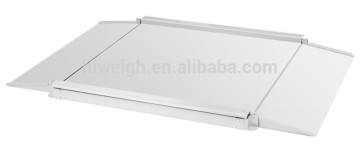 Low profile SUS304 stainless steel floor scale Stainless steel platform scale capacity 1/2T(2-5Klb)Model FTLS