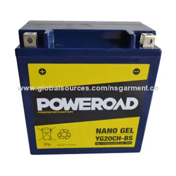 True Nano Gel Motorcycle Battery with Extreme Temperature Resistance and 12V/18Ah Capacity