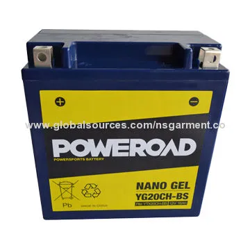 True Nano Gel Motorcycle Battery with Extreme Temperature Resistance and 12V/18Ah Capacity