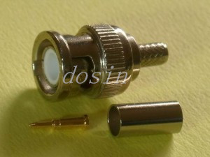 Cheap Price RF BNC Male Connector Crimp Cable Rg58