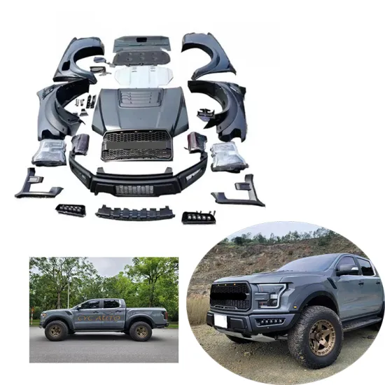 New Arrival F150 Accessories Body Kit Full Car Facelift for Ford Ranger F150 2012 2015 2019