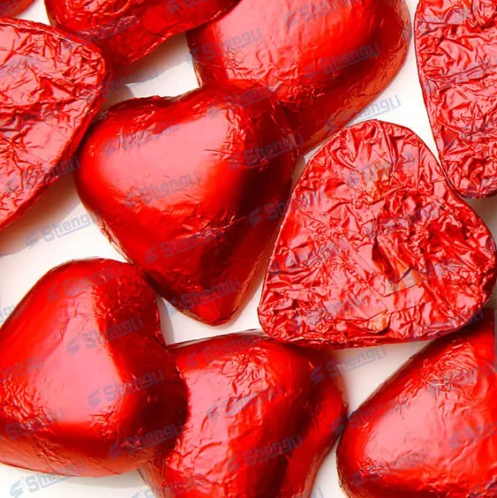 High Speed Heart Shaped Chocolate Foil Packing Machine