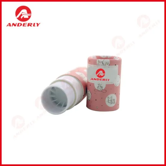 Customized Lip Balm Container Round Paper Box