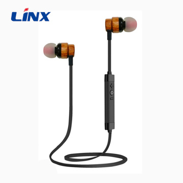 Headset Headset Bluetooth Kayu Untuk Ponsel