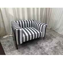 Modern Outdoor Furniture Patio Seating Striped Garden Chair