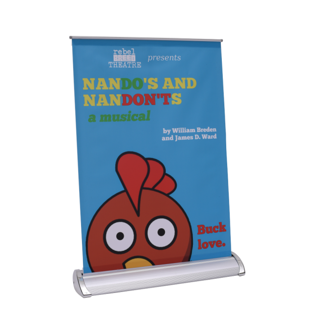 Cheaper Advertising Roll Up Display Banner Stand