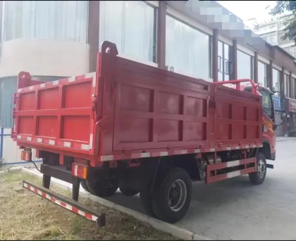 Three ring dump trucks