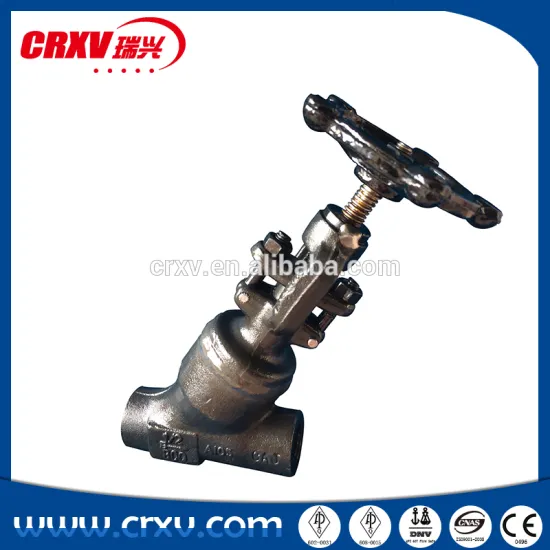 Y TYPE WELDED BONNET GLOBE VALVE