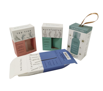 Machine Made Recycled soft printing card folding box